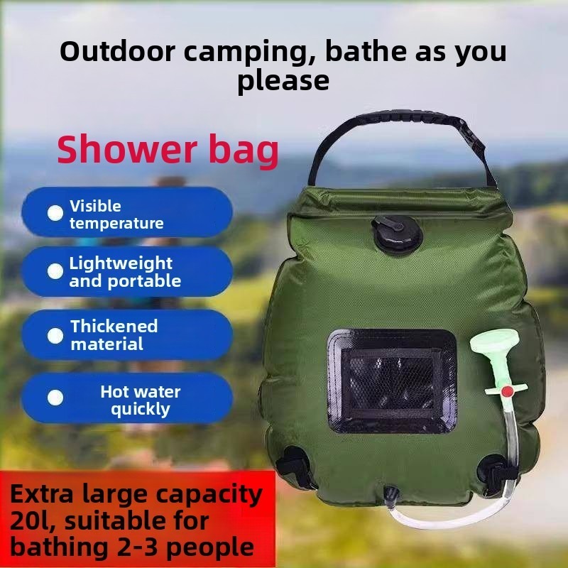 Outdoor Camping Hot Water Shower - Vouwbare douche, camping, draagbaar bad, buitenwateropslagbad,