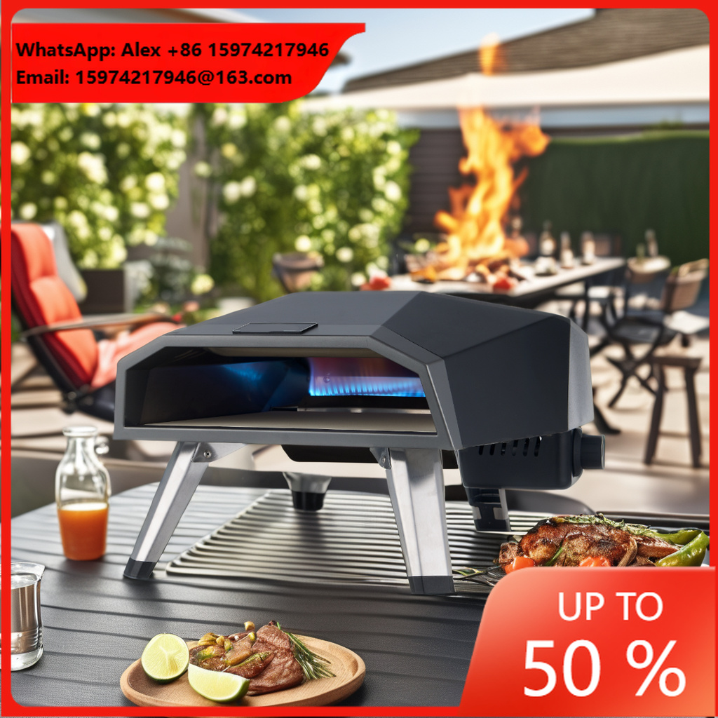 Outdoor Gas Camping Oven - Draagbare gaspizzaoven van 12 inch voor