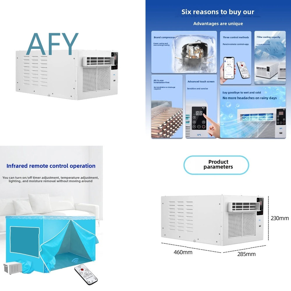 Outdoor Camping Rentals - Mini draagbare airco voor buiten, kamperen,