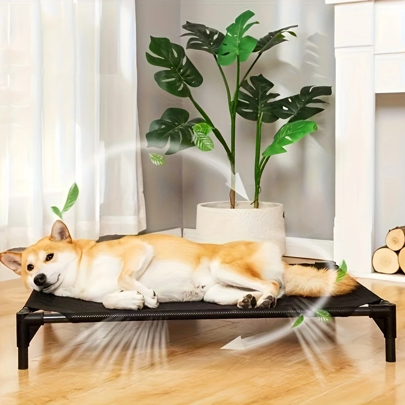 Outdoor Camping Dog Bed - Verkoelend verhoogd hondenbed - verhoogd voor