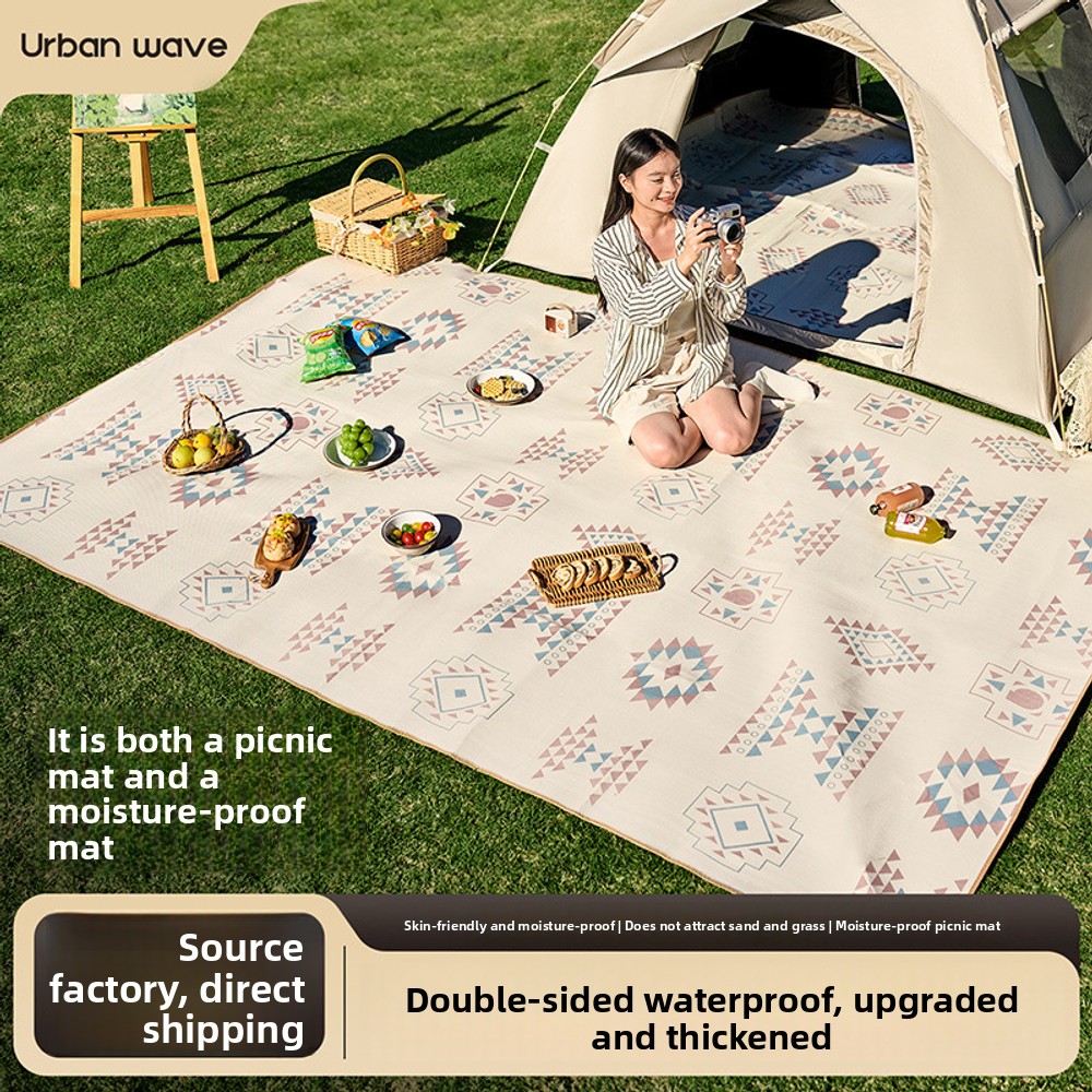 Outdoor Camping Rug Waterproof - Dikke waterdichte picknickmat, draagbare buitenmat voor
