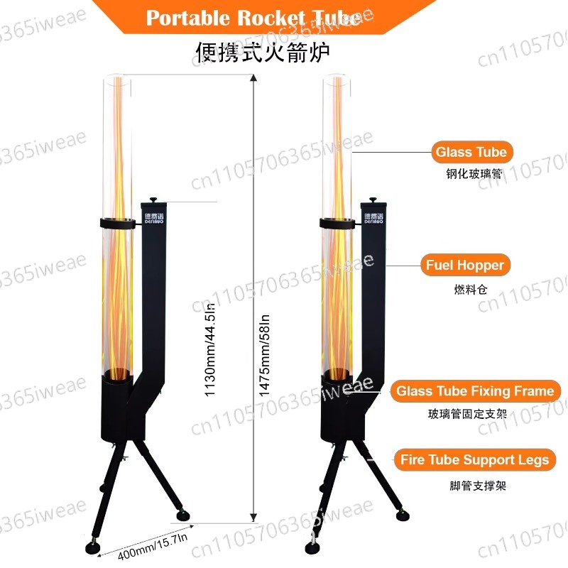 Outdoor Camping Winter - Buiten kamperen, winter pelletkachel, verticale houtgestookte