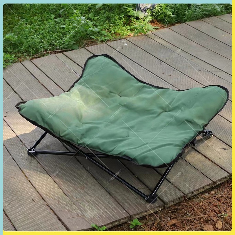 Outdoor Camping Dog Bed - Draagbare opvouwbare hondenmand voor buiten, kamperen,