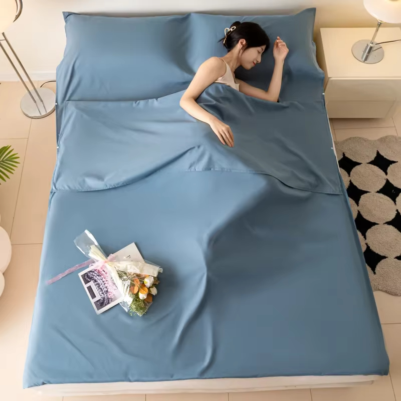 Outdoor Camping Outfit - Slaapzak Licht katoenen laken voor kamperen,