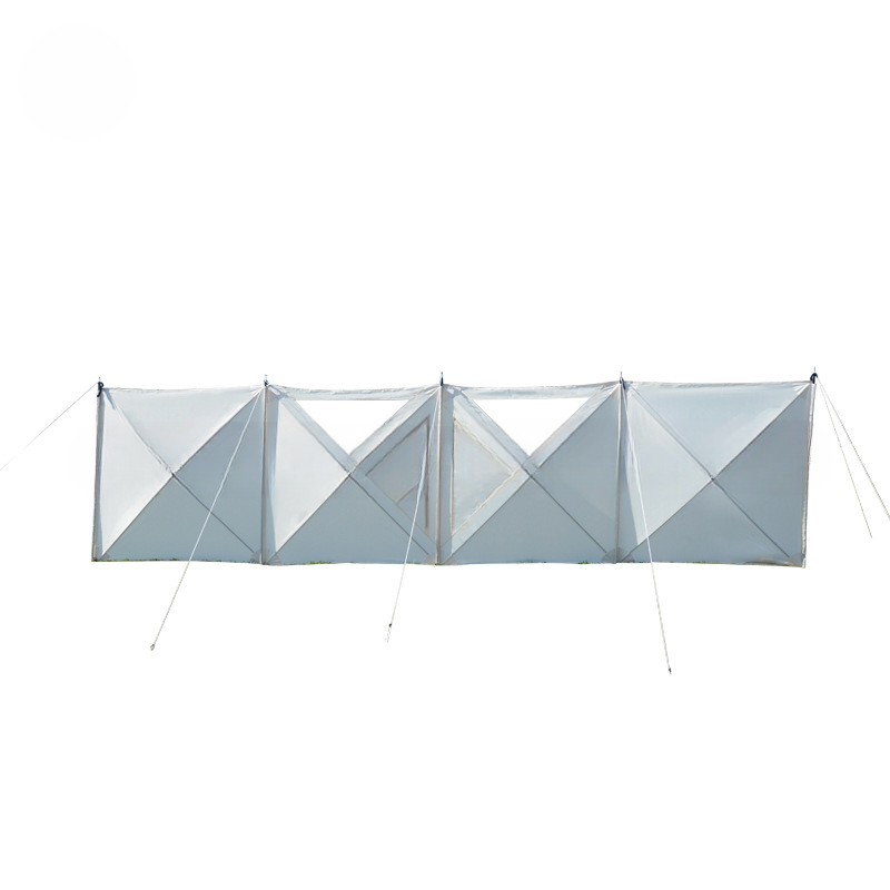 Outdoor In Camping - Buitenwindbeschermingsdoek, automatische snelle opening, raamzonnescherm, campingwindbescherming,