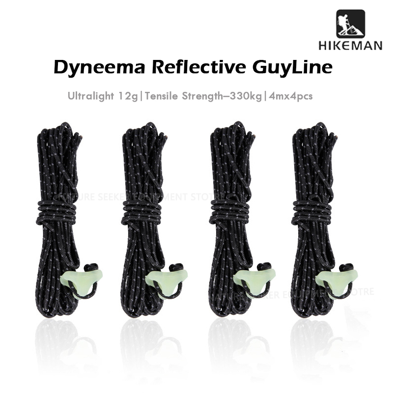 HIKEMAN 4 stuks Dyneema Guylin - Outdoor Camping Guy recensie en prijs