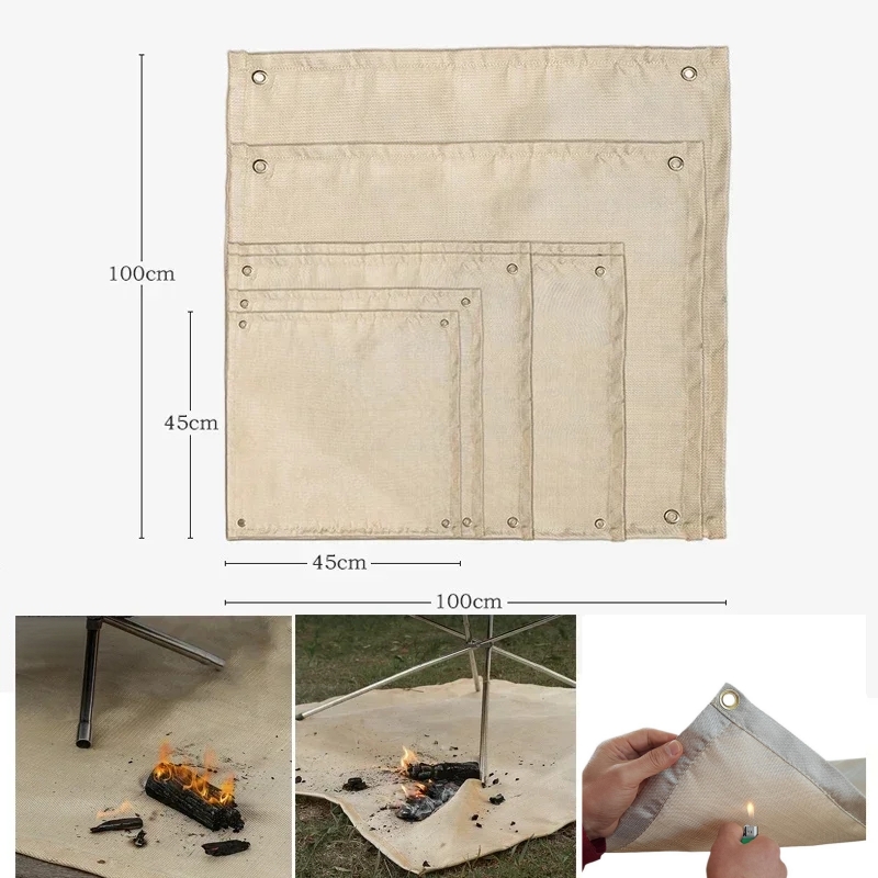 Camping brandwerende mat, hitt - Outdoor Camping Grill recensie en prijs