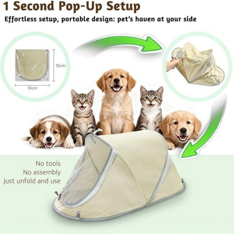 Draagbare opvouwbare hondenten - Outdoor Camping Dog Bed recensie en prijs