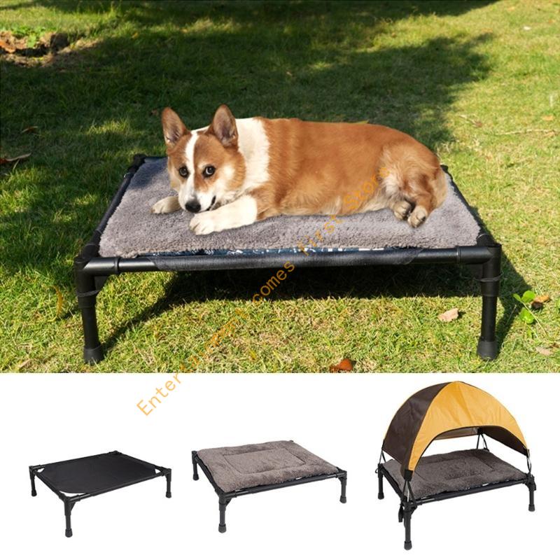 Buiten verhoogd hondenbed met  - Outdoor Camping Dog Bed recensie en prijs