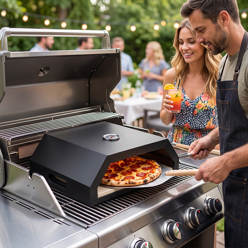 12 inch draagbare gaspizzaoven - Outdoor Gas Camping Oven recensie en prijs