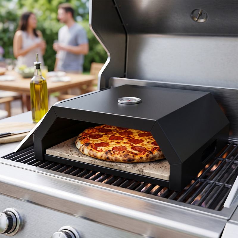 12 inch draagbare gaspizzaoven - Outdoor Gas Camping Oven recensie en prijs