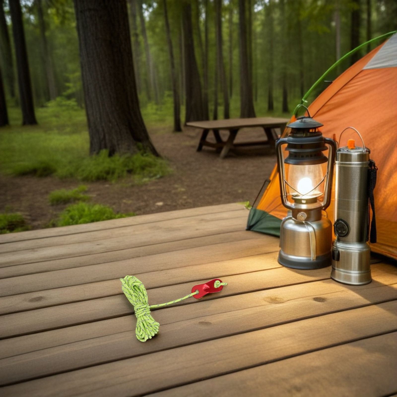 8 stuks reflecterende tenttouw - Outdoor Camping Guy recensie en prijs