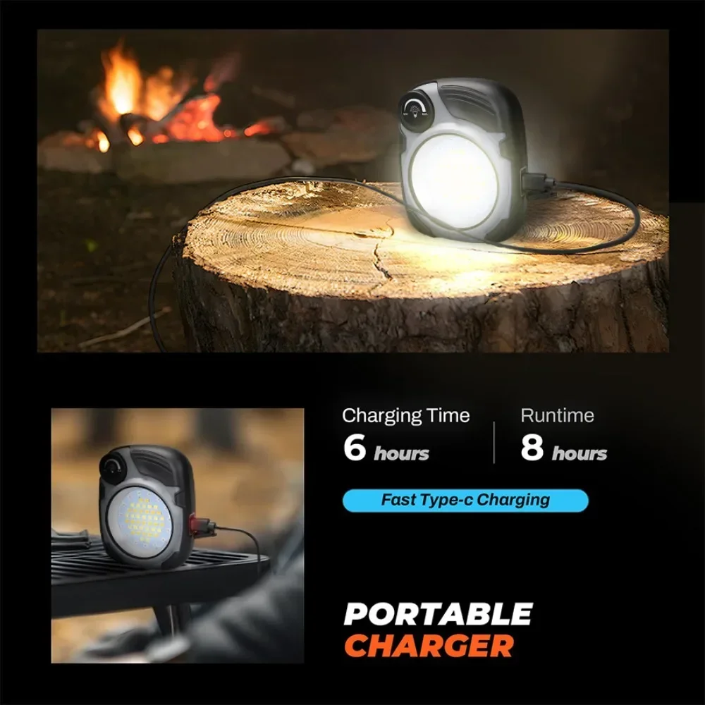 Oplaadbare LED/COB-campinglant - Outdoor Camping Glamping recensie en prijs