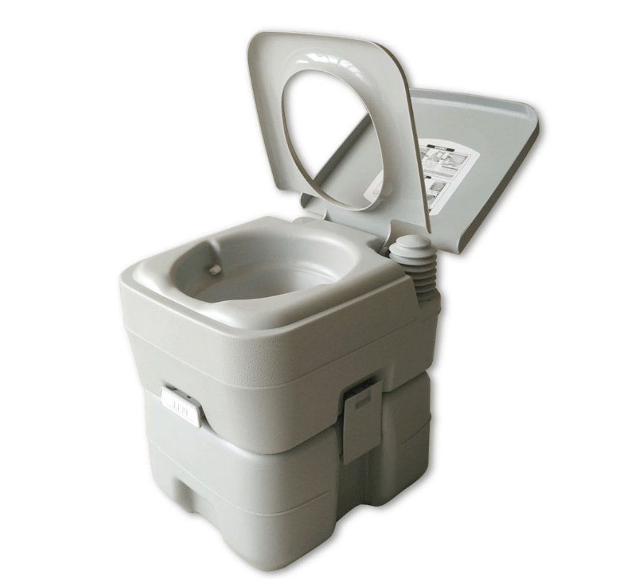 Opvouwbaar kampeertoilet van h - Outdoor In Camping recensie en prijs