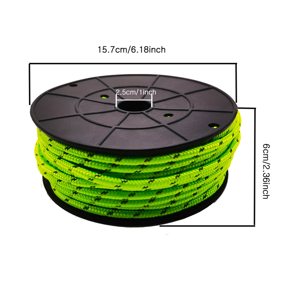 30M Reflecterende Paracord 6mm - Outdoor Camping Extension Cord recensie en prijs