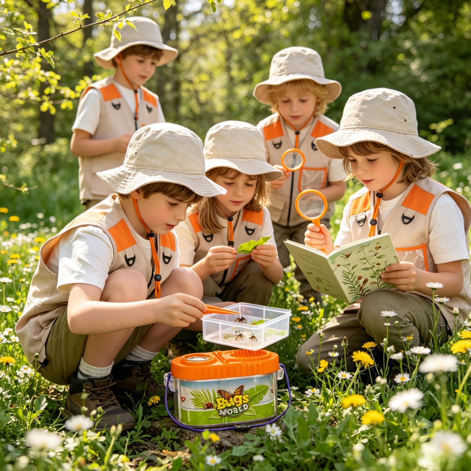 Kinderavontuurset met vergroot - Outdoor Camping Activities For Kids recensie en prijs