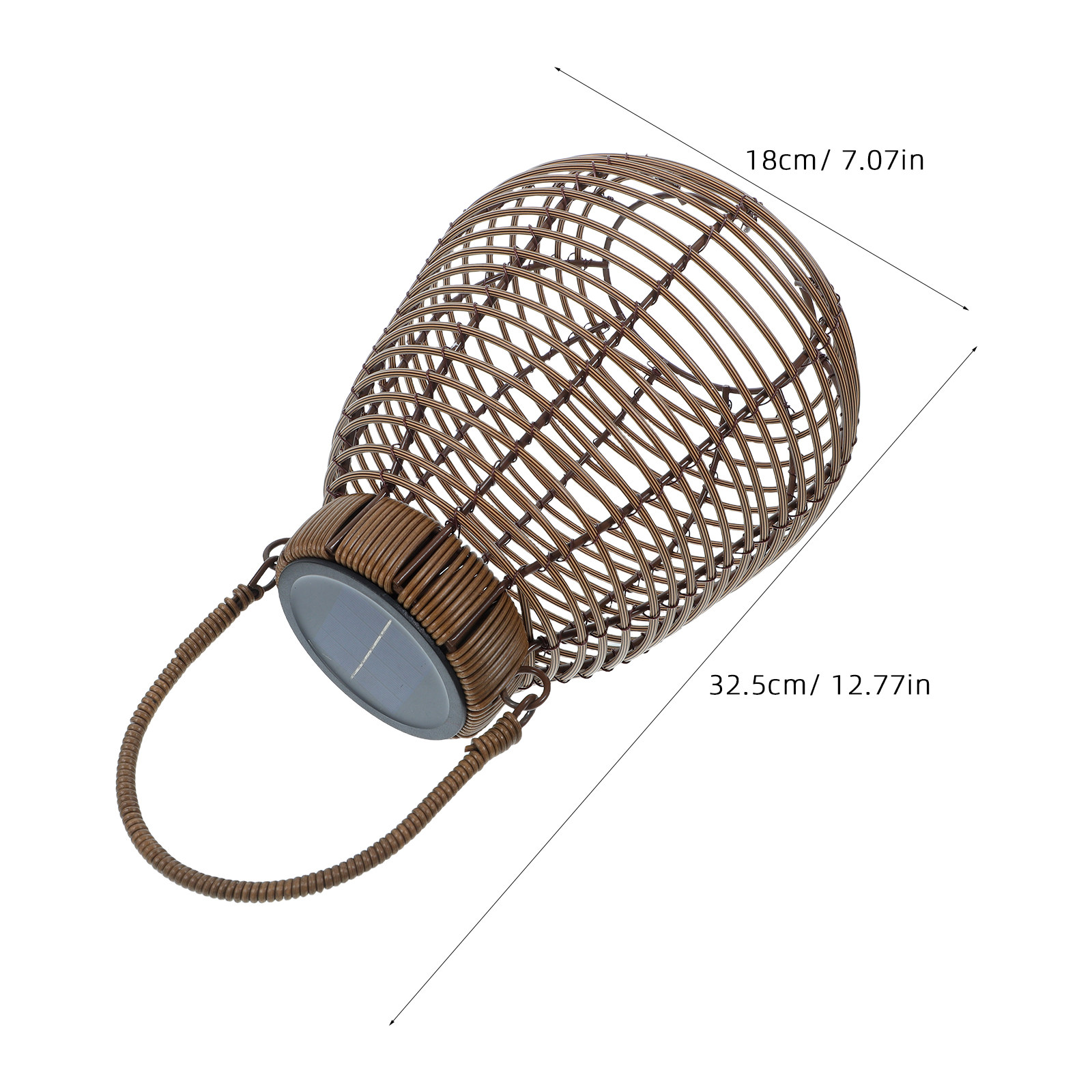 Zonne-energie lantaarn van rot - Outdoor Camping Lampe recensie en prijs