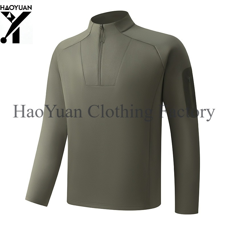 Herenshirt met halve rits en l - Outdoor Camping Winter recensie en prijs