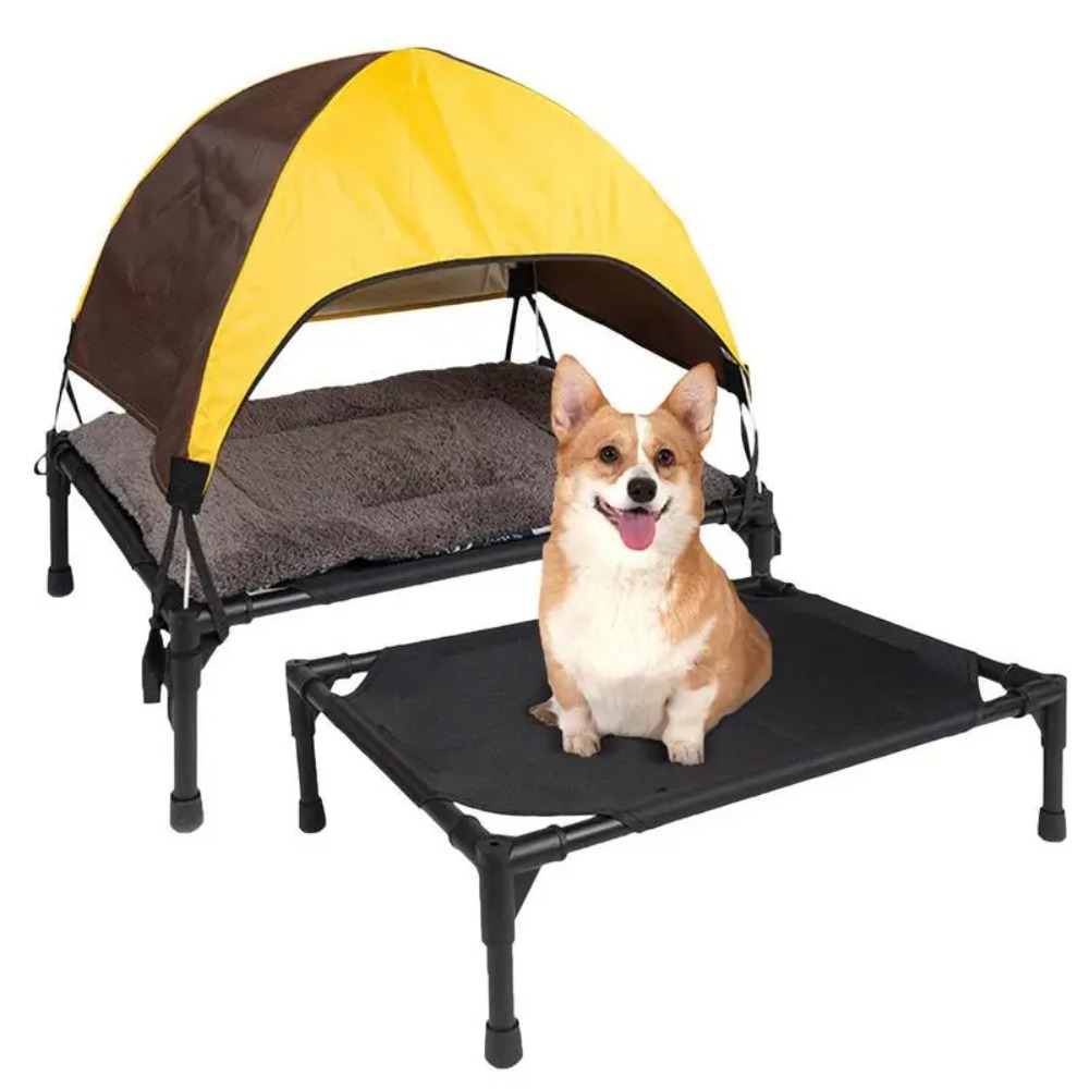 Verhoogd hondenbed voor buiten - Outdoor Camping Dog Bed recensie en prijs