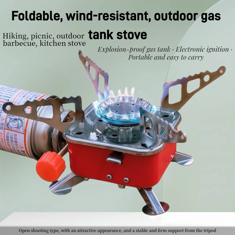 Outdoor Mini Vierkante Kachel  - Outdoor Gas Camping Oven recensie en prijs