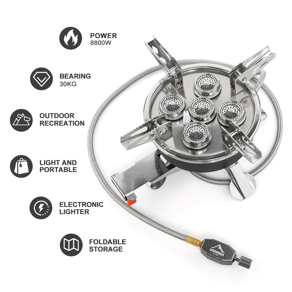 Widesea Camping 5in1 Gasfornui - Outdoor Gas Camping Oven recensie en prijs