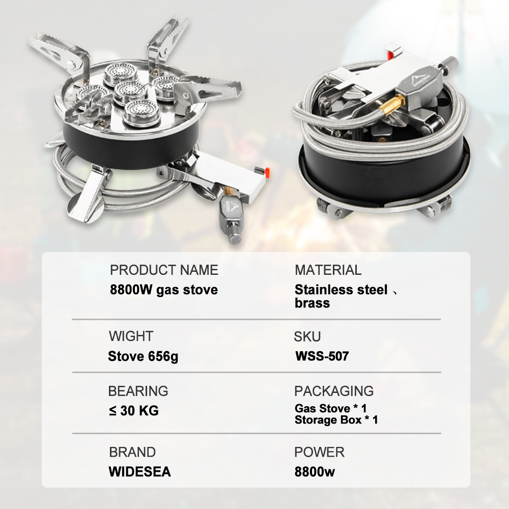 Widesea Camping 5in1 Gasfornui - Outdoor Gas Camping Oven recensie en prijs