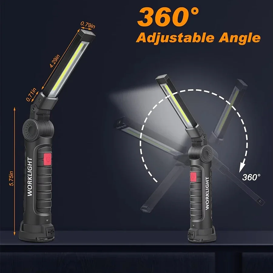 Nieuwe draagbare COB LED-zakla - Outdoor Camping Lampe recensie en prijs