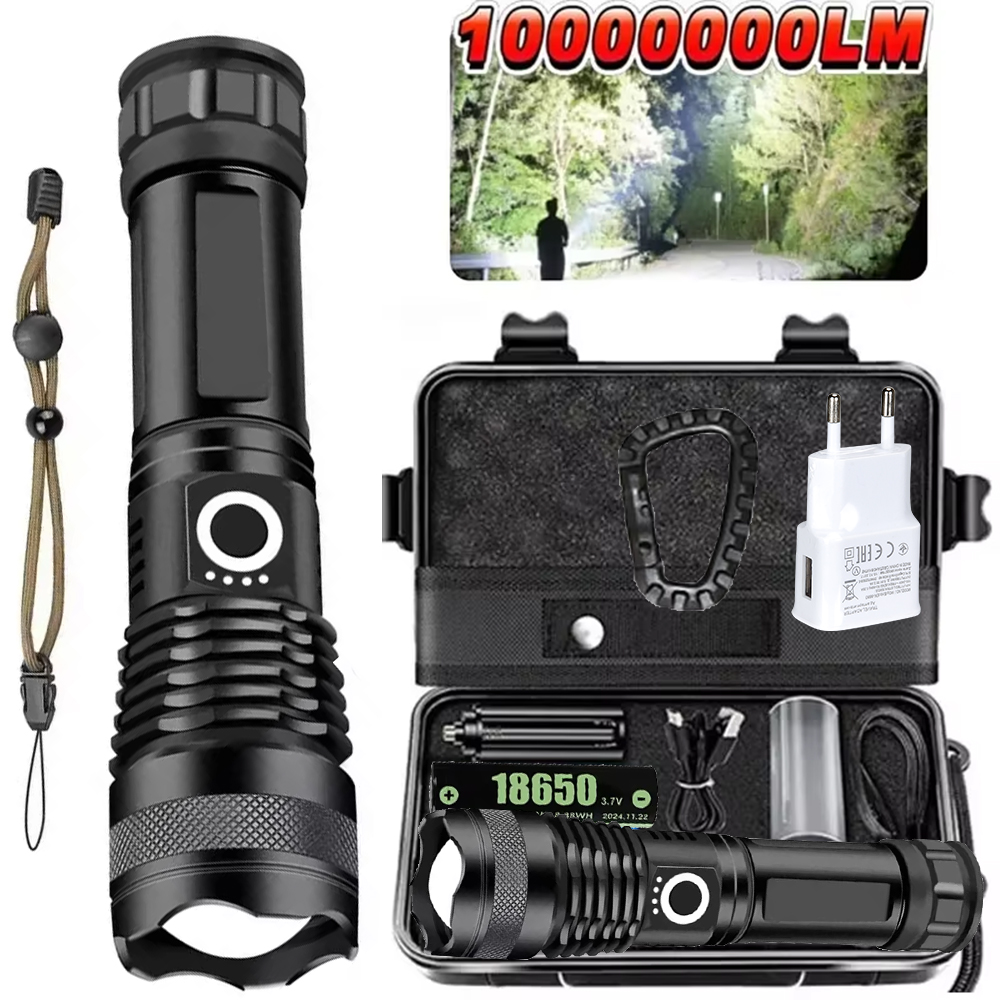 Krachtige LED-zaklamp Oplaadba - Outdoor Camping Lampe recensie en prijs