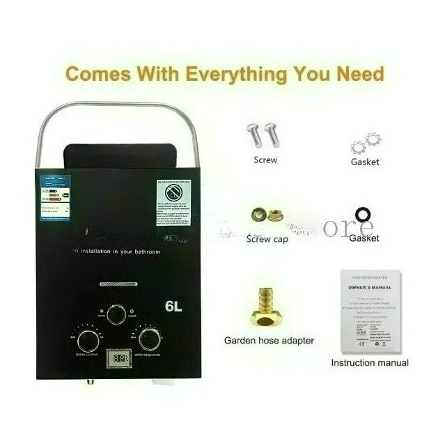 Propaan LPG gasboiler zonder r - Outdoor Camping Hot Water Shower recensie en prijs